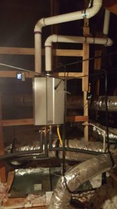 gas tankless water heater