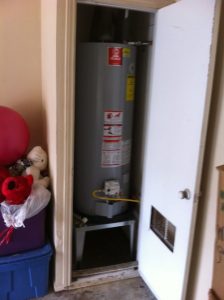 hot water heater install