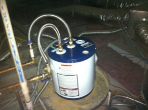 water heater installation